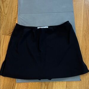 Derek Heart Black Mini Skort